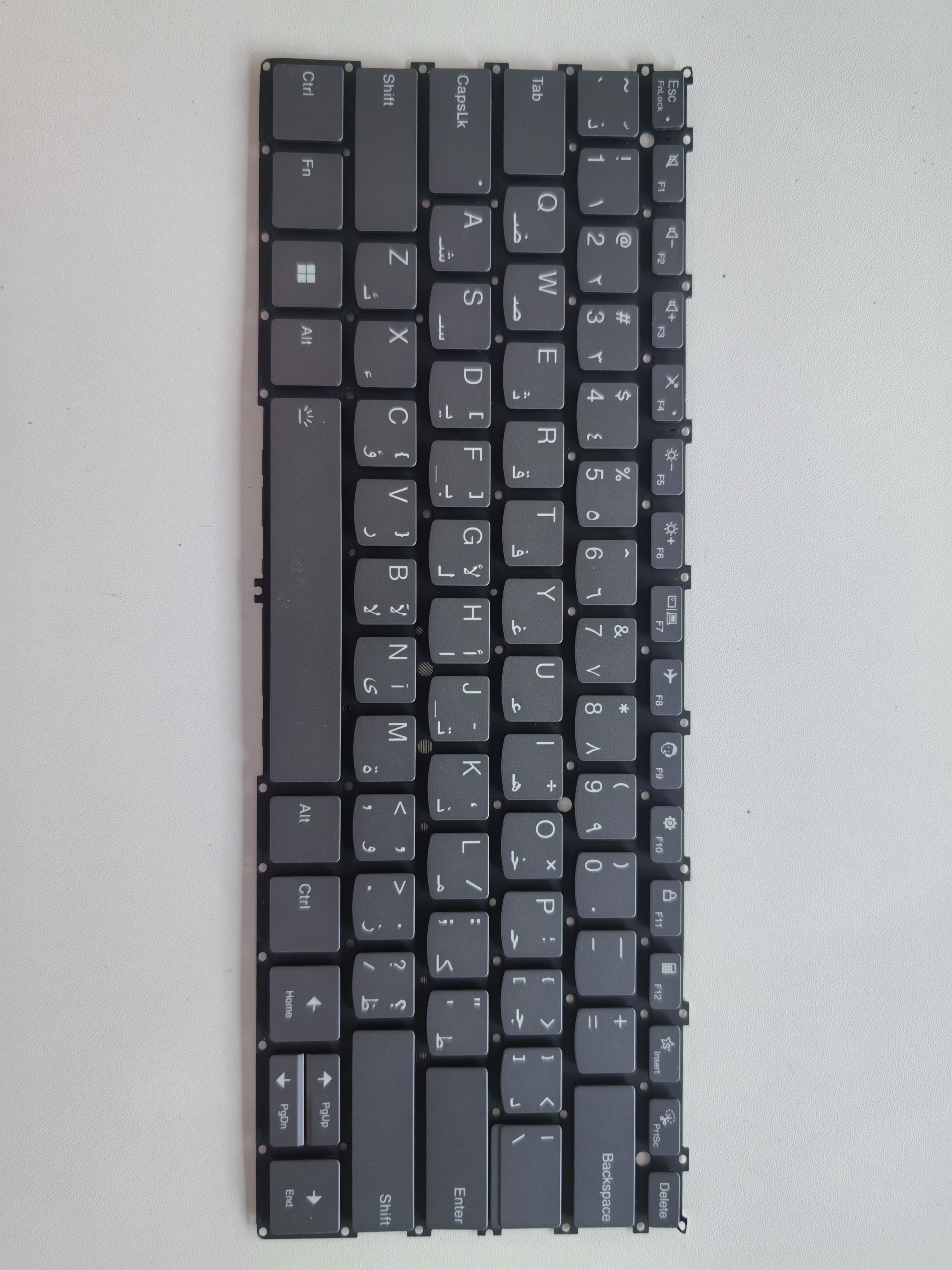 Picture of New Replacement Laptop Keyboard For LENOVO YOGA 13S IAP7/Yoga Slim 7 Carbon 13IRP8 Grey Backlit AR Layout